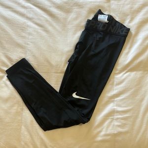 Nike pro dri fit compression pants black. Size medium.